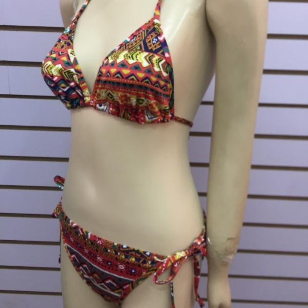 Tribal Collaboration Fashion Bikini Set